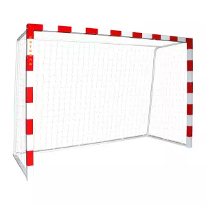 Portería balonmano aluminio trasladable competición HT00001-1