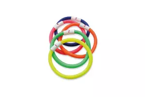 Conjunto de 5 proos, flexible, numerado y sumergible