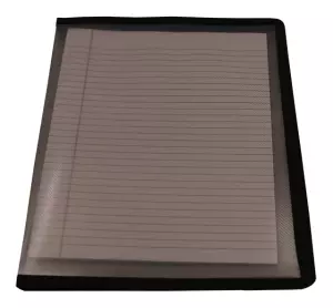 CARPETA PROCYON A4 INCLUYE BLOC 30 NOTAS  (NEGRO) - PUBLICIDAD JIM-