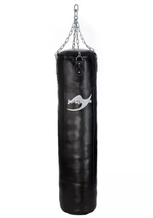 SACO GOLD LINE CUERO NEGRO JU SPORTS (RELLENO) BOXEO PIEL DE VACA