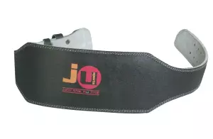 CINTURÓN DE CUERO PARA MUSCULACIÓN EXTRA ANCHO JUSPORT