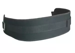FAJA NEGRA DE NEOPRENO PARA MUSCULACIÓN