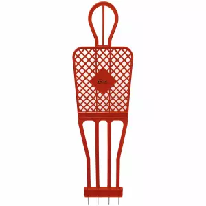 Jugador Barrera De Plástico Elite 180 Cm CUATRO ENGANCHES AL SUELO AZUL/ROJO