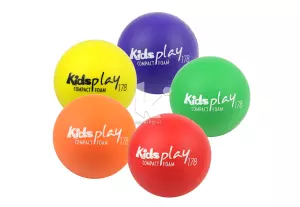 BALON MULTIUSO KIDS PLAY COMPACT FOAM Ø 178MM. SET 5 UDS.1 X COLOR