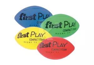BALON RUGBY FIRST PLAY COMPACT FOAM. T-3