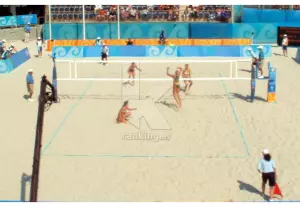 JUEGO DE CINTA DELIMITADORA CAMPO VOLEY PLAYA