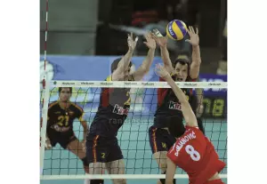 Red Voleibol Competicion Logo RFEVB