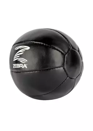 BALÓN MEDICINAL PRO ZEBRA CUERO NEGRO
