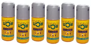 PACK 6 LINIMENTOS EN ACEITE NAMMAN MUAY 120ML preguntar stock