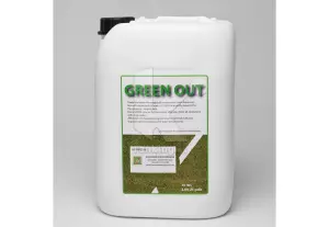 Pintura Verde GreenOut cubre lineas. Bidon 10 litros