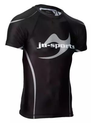 RASHGUARD BAJO GI PRO C18 NEGRO JUSPORTS CAMISETA COMPRESION