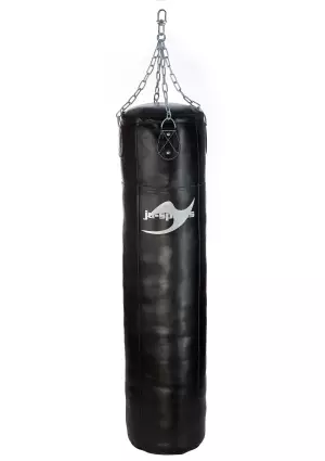 SACO GOLD LINE CUERO NEGRO (RELLENO) JUSPORTS BOXEO 120/150/180 CMX35 CM