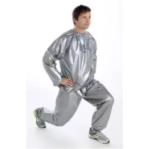 SAUNA PVC TRAJE SAUNA EVERLAST GRIS#
