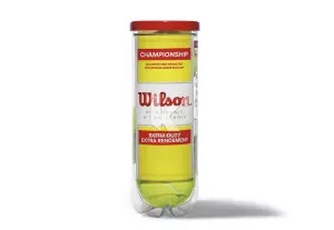 PELOTA TENIS WILSON CHAMPIONSHIP. BOTE 3 UDS