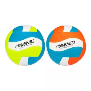 Balón de Voleibol Playa Avento Smash Wave - Talla 5 Oficial - Cuero Sintético con Textura Grip - 18 Paneles - Colores de Alta Visibilidad