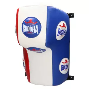Saco Cuadrado Profesional Buddha Thailand Piel Blanco-Rojo-Azul preguntar stock