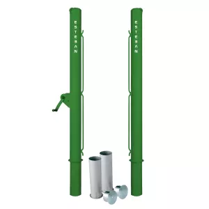 Postes tenis con anclajes TP10010 fijos-trasladables