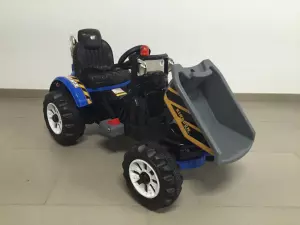New Holland Style con Volquete 12V Azul TRACTOR ELECTRICO CON VOLQUETE 12 V PREGUNTAR STOCK