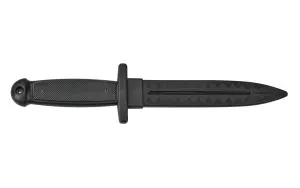 CUCHILLO NEGRO FLEXIBLE DE ENTRENAMIENTO 30CM
