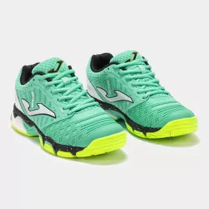 Zapatillas voleibol V.Impulse Lady 24 mujer blanco rosa/TURQUESA JOMA