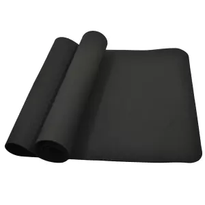ESTERILLA DE YOGA NEGRA 183 x 61 x 0,4cm