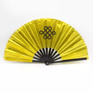 Abanico Tai Chi QS. Oro