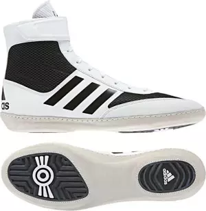 Adidas Combat Speed 5 Wrestling Shoes Blanco-Negro