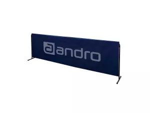 ANDRO Valla BASIC azul/VERDE 2,33x0.73M - 10u. SEPARADOR TENIS DE MESA PING PONG