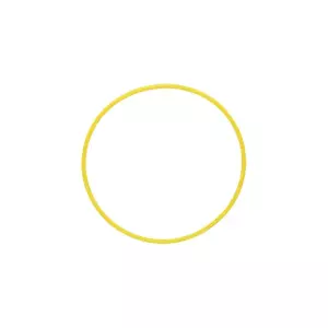 ARO DE RITMICA INFANTIL - AMARILLO, 72CM