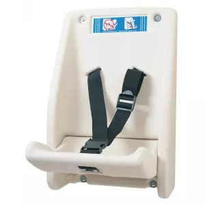 Asiento auxiliar bebé abatible para pared