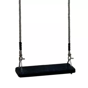 Asiento de Columpio Negro Antideslizante Outdoor Toys 220 cm