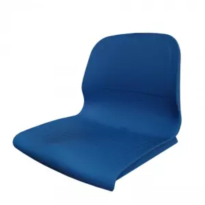 ASIENTO PVC CON RESPALDO SPARK CR M4 AZUL/ROJO
