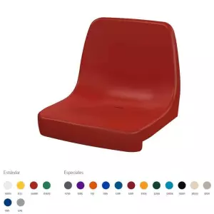 ASIENTOS PARA GRADAS CON RESPALDO