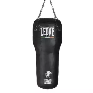 AT855 Saco de boxeo profesional Leone 1947 “T” de 30 kg 100 CM uppercut