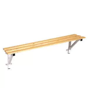 BANCO VESTUARIO MADERA A LA PARED