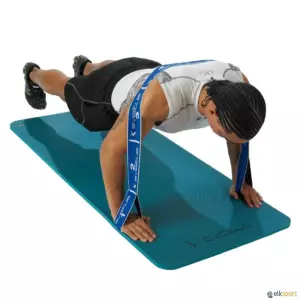 Banda elástica 15Kg DE FUERZA YOGA 80X4 CM