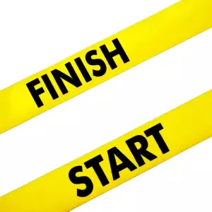 Bandas delimitadoras START-FINISH SOL-FIN