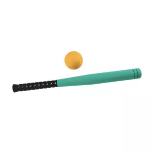 Bate y Pelota de Béisbol de Foam - 60 cm y 7 cm