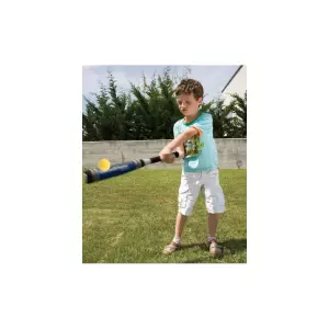 Bate y Pelota de Béisbol de Foam - 61 cm y Ø 7,5 cm