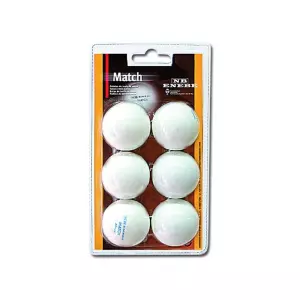Blister 6 Pelotas Enebe Match Blanco