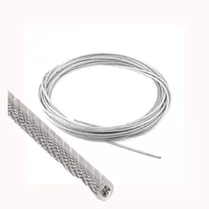 50 Mts. CABLE DE ACERO INOX. FORRADO