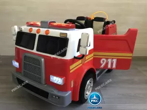 Camión Eléctrico de Bomberos para Niños preguntar stock DOS PLAZAS