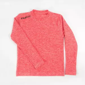 Camiseta LS Training - Kids. Rojo. YL
