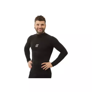 CAMISETA TERMICA ROX R-GOLD NIÑO - 14 AÑOS, NEGRO
