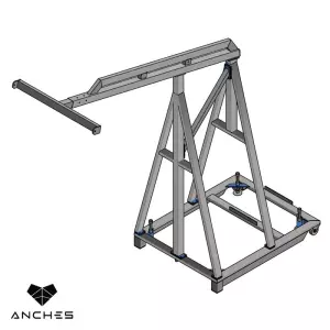 CANASTAS TRASLADABLES ESTRUCTURALES 2 RUEDAS MODELO PAVILLON