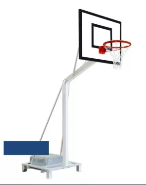 CANASTA DE MINIBASQUET TRASLADABLE SCHOOL+CONTRAPESO tablero impermeable