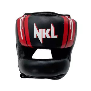 CASCO DE BOXEO CON BARRA PIEL BÚFALO CODE