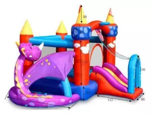 CASTILLO HINCHABLE DRAGON QUEST