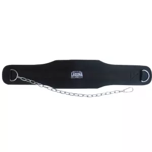 CINTURÓN MUSCULACIÓN NEOPRENO CON CADENA