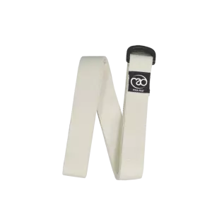 Cinturón yoga algodón natural, 2,5m x 38 mm